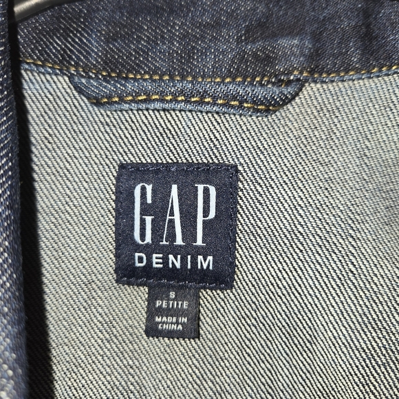 Gap Jean Jacket Size Small Petite - Picture 2 of 2